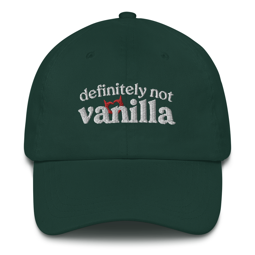 Definitely Not Vanilla Dad Hat