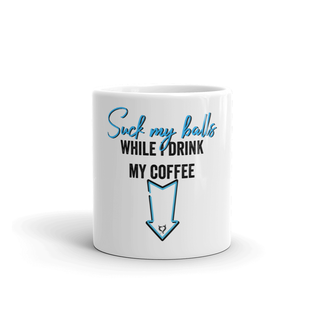Suck My Balls - Fetish Threads Coffee Mug - Fetish Threads