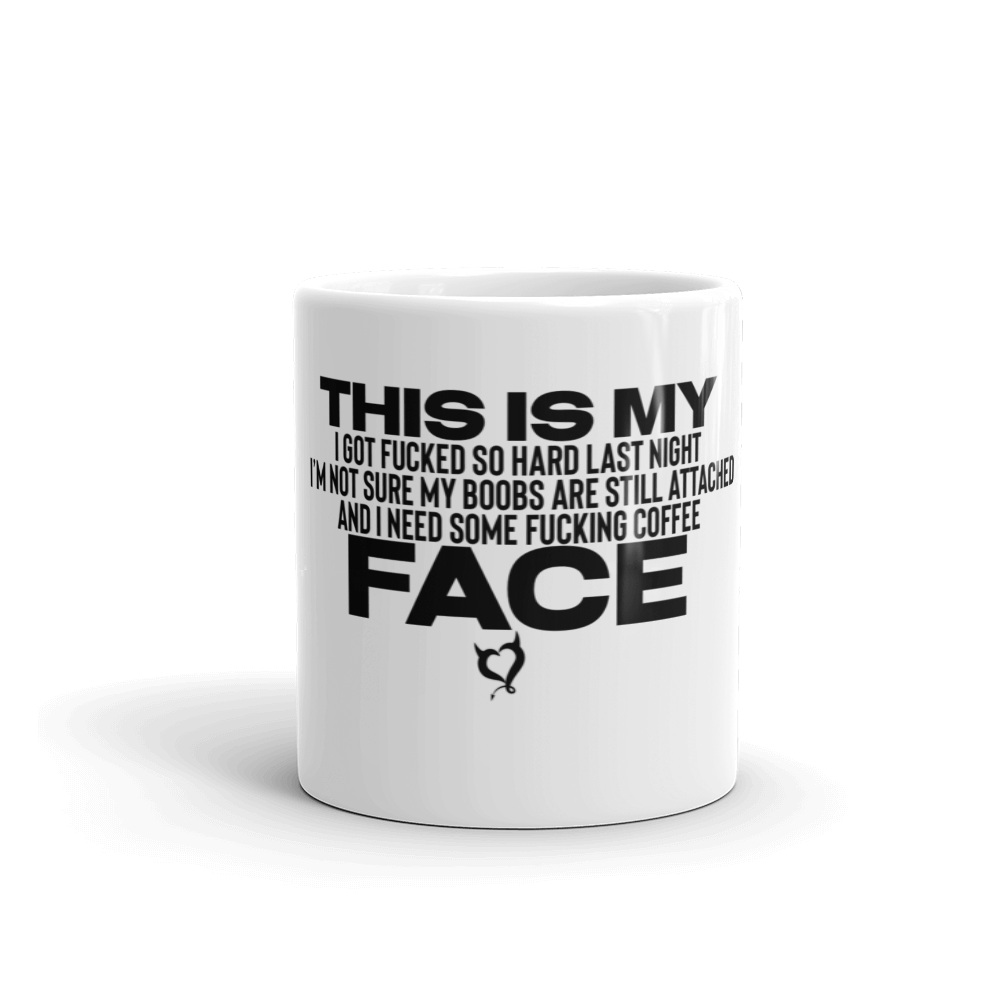 Are My Boobs Attached Face - Fetish Threads Coffee Mug - Fetish Threads