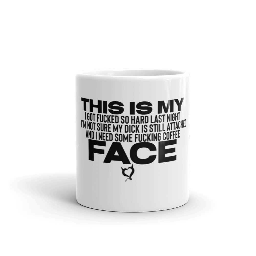 Is My Dick Attached Face - Fetish Threads Coffee Mug - Fetish Threads
