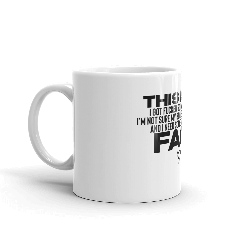 Are My Boobs Attached Face - Fetish Threads Coffee Mug - Fetish Threads