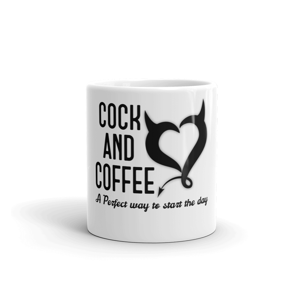 Cock and Coffee - Fetish Threads Coffee Mug - Fetish Threads